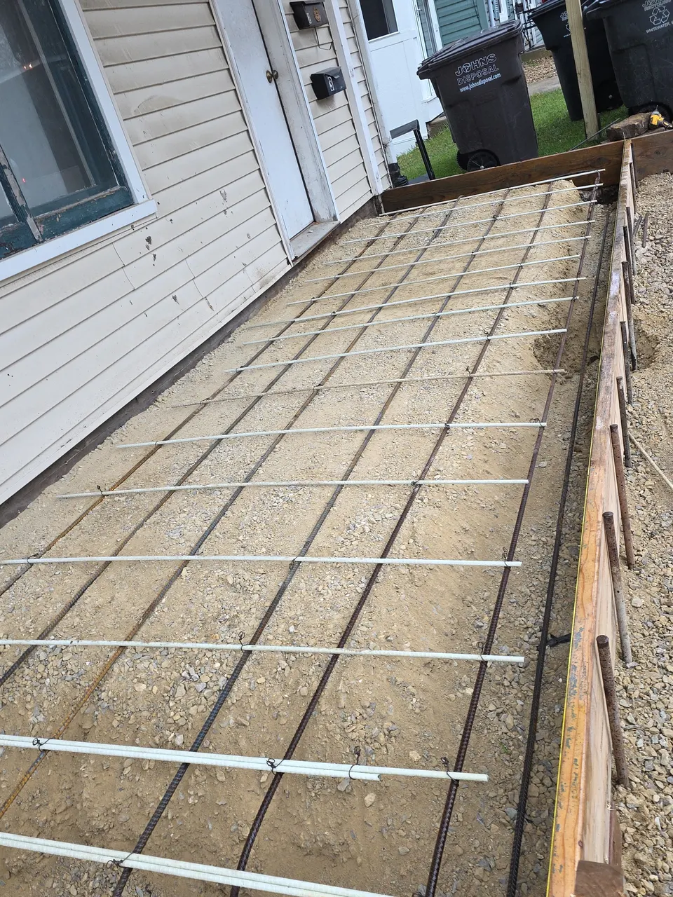 Concrete project completed by R.A.H. Solutions in Edgerton, WI